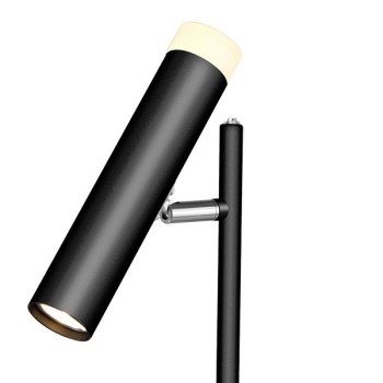 LED Lampe de table SORIA, noir-mat
