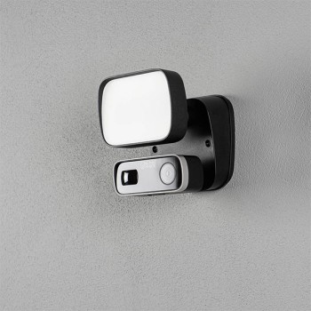 Projecteur Smart LED 1x10W avec détecteur de mouvement et caméra