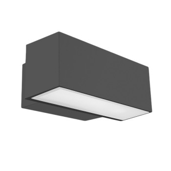LED Wandleuchte AFRODITA, 3000K, Double Emission, anthrazit