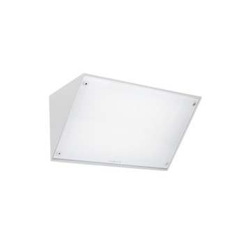 LED Wandleuchte CURIE GLASS 260mm, weiss