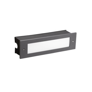 LED Wandeinbauleuchte MICENAS SYMMETRICAL, anthrazit