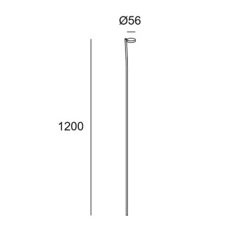 Sinia 1200mm braun