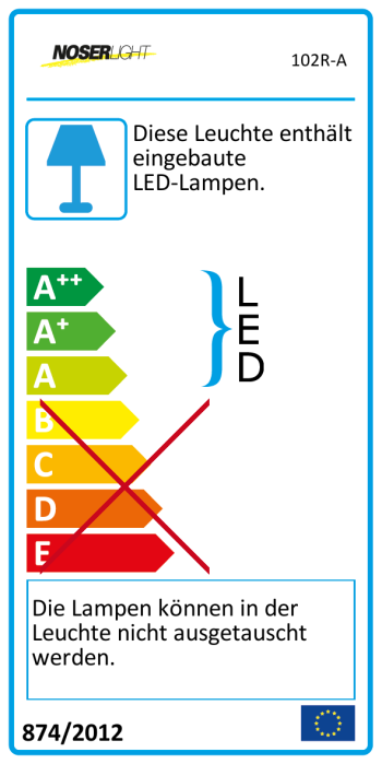 NOSER-LED-Strip, couleur rouge, OUTDOOR, 12VDC, epoxy, IP67, 25W