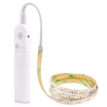 LED Strip avec capteur de mouvement (set) avec connexion mini-USB, blanc chaud