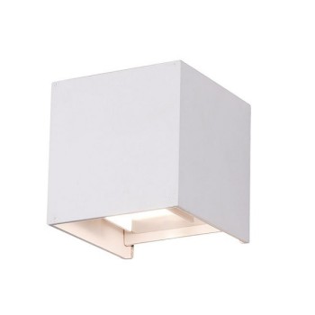 LED Wandleuchte RIBERA, IP54, weiss