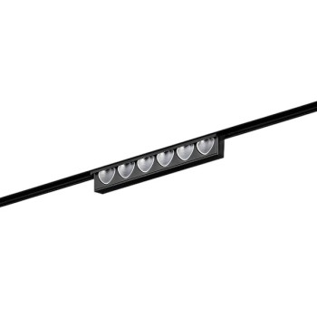 LED Wandfluter Casambi BENTO Niederspannung 6-flg., schwarz