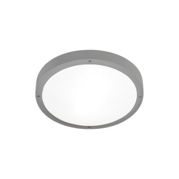 LED Wand- Deckenleuchte BASIC D260mm, grau