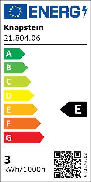 KNAPSTEIN LED Wandleuchte LUKA, chrom