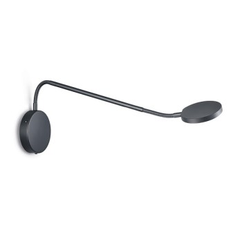 KNAPSTEIN LED Wandleuchte THEA-W, schwarz