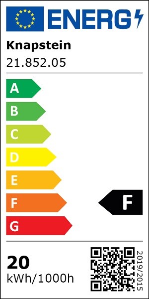 KNAPSTEIN LED Wandleuchte ADA, nickel matt