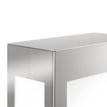 LED Pollerleuchte CMD 24, 2G11, edelstahl