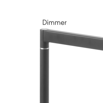 Dimmbare LED-Leseleuchte FINESS, schwarz