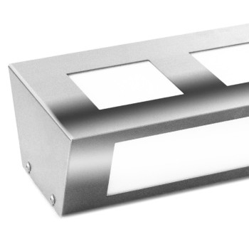 Wandleuchte CMD 26, E27, edelstahl