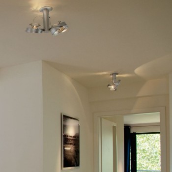 Luminaire de plafond LEVEL, matt chrome
