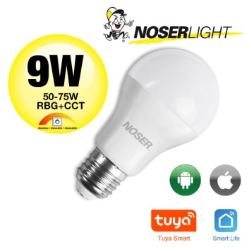 NOSER LED SMART LED-Ampoule A60 RGB +CCT