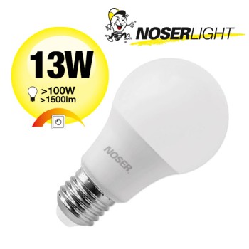 NOSER LED A60, 13W, E27, warm white, dimmable