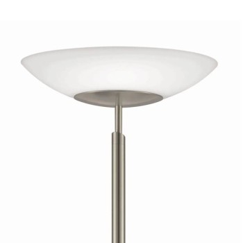 LED-Deckenfluter ELSA, nickel matt