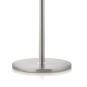 LED-Deckenfluter ALMA, nickel matt - chrom