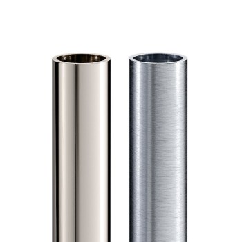 LED-Deckenfluter ALMA, nickel matt - chrom