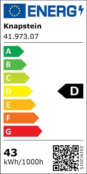 LED-Deckenfluter AURA, schwarz