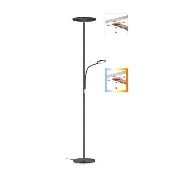 LED-Deckenfluter AURA-L, schwarz