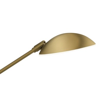 LED-Leseleuchte ILSA-S, messing matt