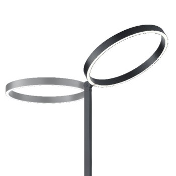 LED-Deckenfluter LANA, schwarz