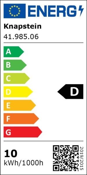 LED-Leseleuchte DINA-S, chrom