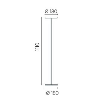 LED-Leseleuchte TILDA-S, nickel matt