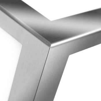 Wandleuchte CMD 41, E27, edelstahl