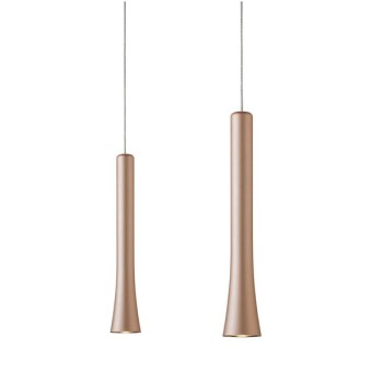 Pendelleuchte RIO 2-flg., satin copper