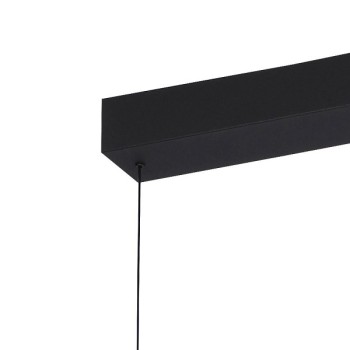 LED Pendelleuchte SALA 4-flg., schwarz