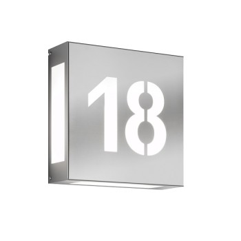 Wandleuchte CMD 42_HN_N, E27, edelstahl