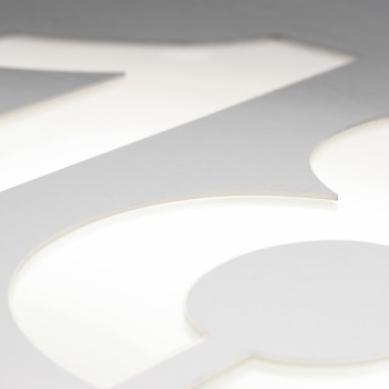 Wandleuchte CMD 42_HN_N, E27, edelstahl