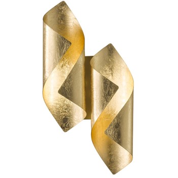 LED Wandleuchte SAFIRA, Blattgold