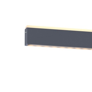 LED Pendelleuchte SPADA, dunkelgrau