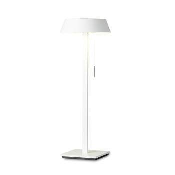 OLIGO Lampe de Table GLANCE, straight, blanc matt