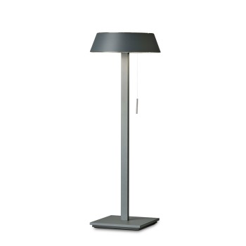 OLIGO Table Luminaire GLANCE, straight, matt grey