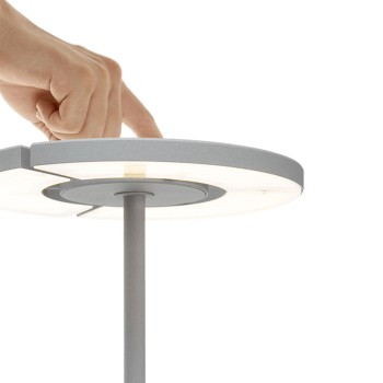 OLIGO Lampe de Table TRINITY, matt chrome