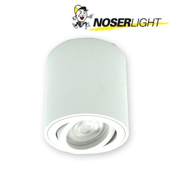 NOSER-LED Aufbauleuchte für GU10, 240V, weiss, IP20