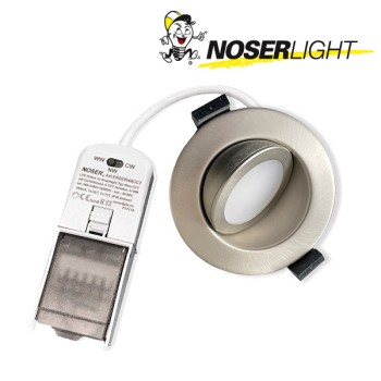 NOSER- LED Downlight CCT adjustable, 7W, nickel brushed