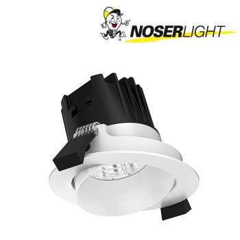 NOSER "PROJECT" LED Einbauleuchte 8W, weiss, 3000K, dimmbar, IP44/20