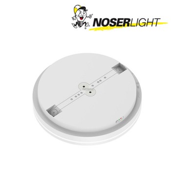 NOSER LED Luminaire apparent rond, 30W, blanc