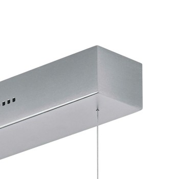 LED-Pendelleuchte RUNA-132, nickel matt