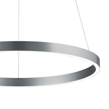 LED-Pendelleuchte SVEA-L60, nickel matt
