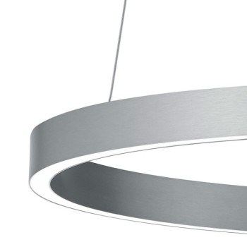 LED-Pendelleuchte LORA-P, nickel matt