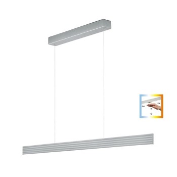 LED-Pendelleuchte FARA-132, nickel matt