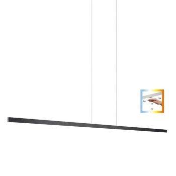 LED-Pendelleuchte LINDA-192, schwarz