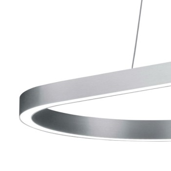 LED-Pendelleuchte ELIN, nickel matt