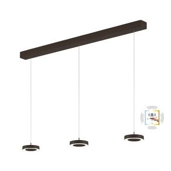 LED-Pendelleuchte DAJA-3, schwarz